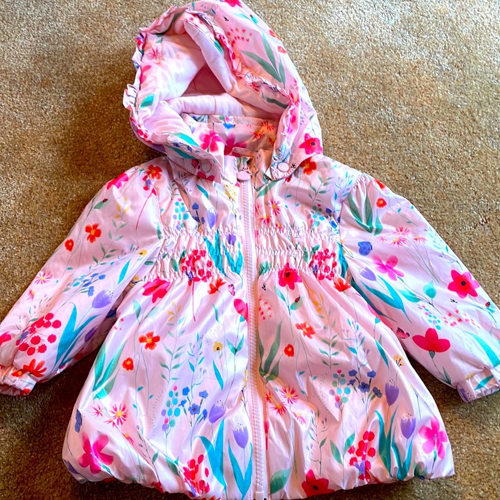 Baby girl spring coat
